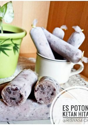 Foto resep Es Potong Ketan Hitam Jadul