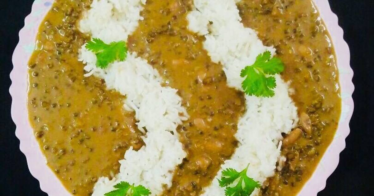 Dal Makhani Rice Recipe by DrSwati Verma - Cookpad