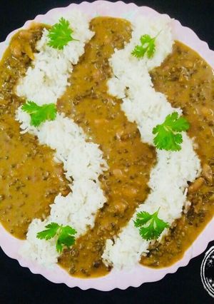 A picture of Dal Makhani Rice.