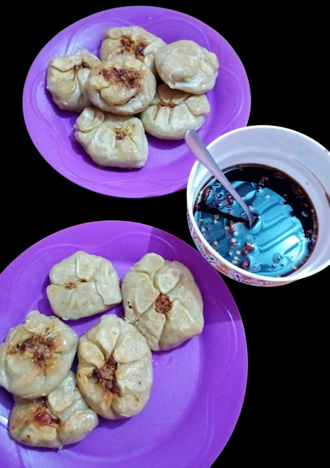 Una foto de Dumpling caseros