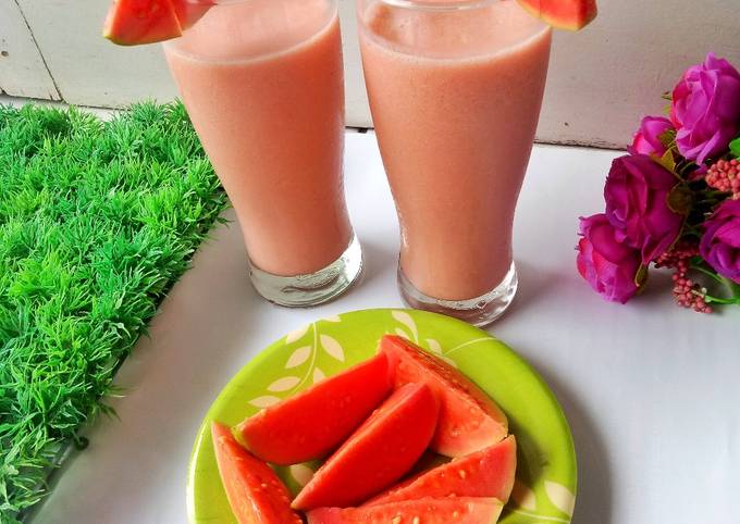 Resep Jus Jambu Biji Merah Kaya Vitamin Dan Penambah Daya Tahan Tubuh