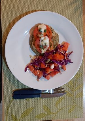 Una foto de Milanesas veganas de harina de arvejas