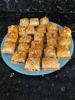 صورة لوصفة البقلاوة