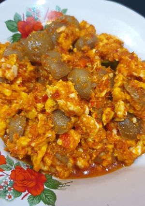 Foto resep Telur bakso orek pedas