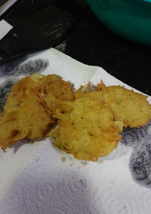 Una foto de Latkes de papa