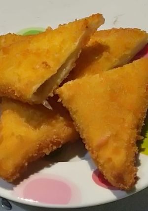 Foto resep Roti goreng isi selai simple