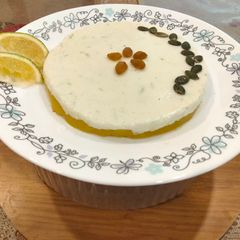 A picture of Mausambi/sweet lime pudding - a healthy and tasty sweet dish.