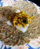 Proso millet Palak Roti