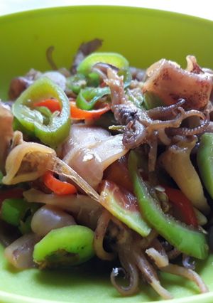 Foto resep Cumi Asin Tumis Pedas