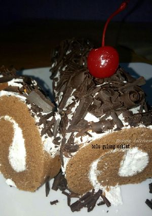 Foto resep Bolu gulung kukus coklat ekonomis