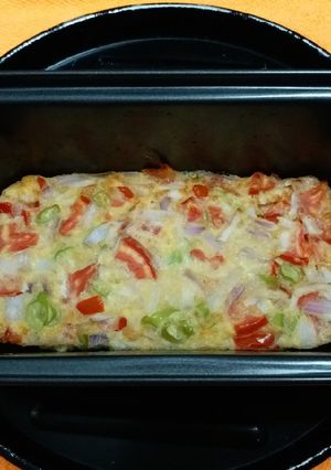 A picture of Egg Omelette (In Air Fryer).
