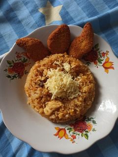 Foto resep Nasi goreng saus BBQ