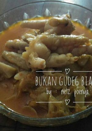 Foto resep Bukan Gudeg Biasa