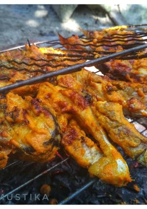 Foto resep Ikan patin bakar pakai bumbu santan