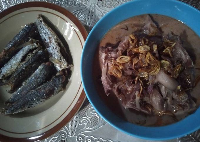 Gudeg daun jati