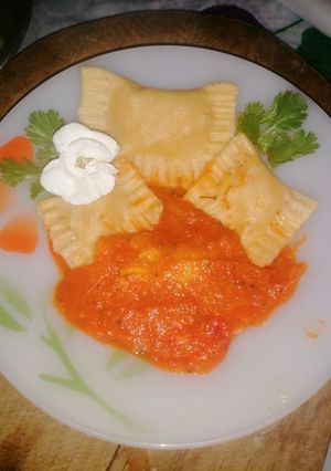 Una foto de Raviolis caseros 🍝