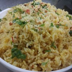 A picture of Veg bhaat.