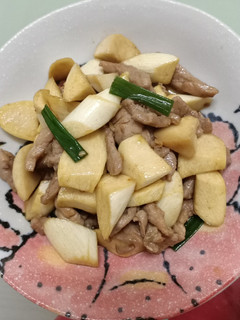 茭白筍炒肉絲 的食譜成品照片
