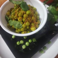 A picture of Masala peas dry ghughri.