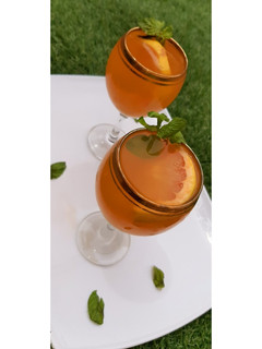 A picture of Winter sun cocktail.