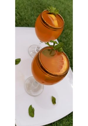 A picture of Winter sun cocktail.