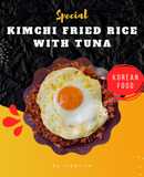 Korean Comfort food : Kimchi Fried Rice with Tuna