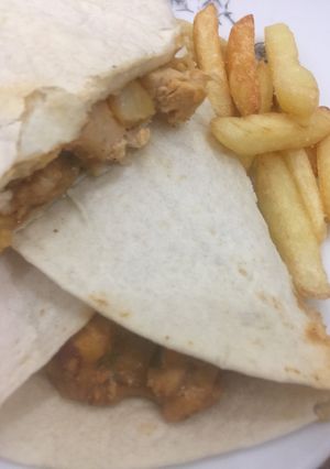صورة لوصفة شاورما دجاج عربي