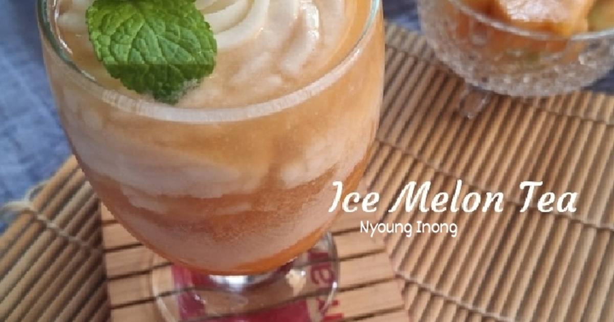 Resep Ice Melon Tea oleh Ika Mahendra Moenif - Cookpad