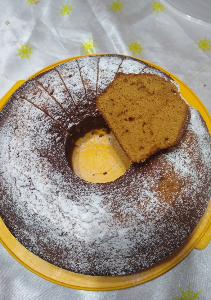Una foto de Bizcochuelo DE DULCE DE LECHE
