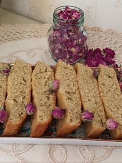 عکسی از دستور کیک با طعم بستنی سنتی