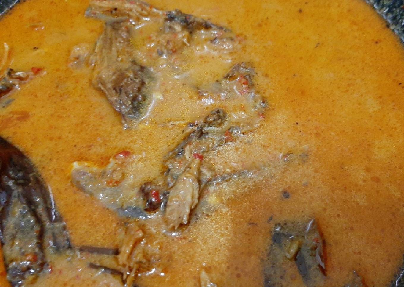 Gulai ikan patin khas riau