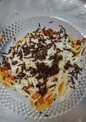 Foto resep Pisang bakar tabur keju