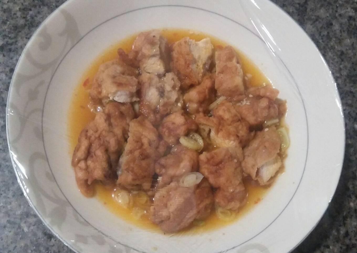 Citronsauce Ayam Goreng Tepung