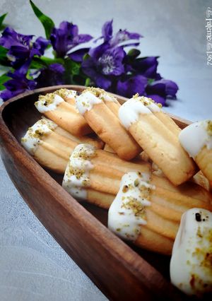 عکسی از دستور شیرینی وانیلی ساده