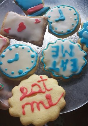 Una foto de Galletitas de Alicia en el país de las maravillas