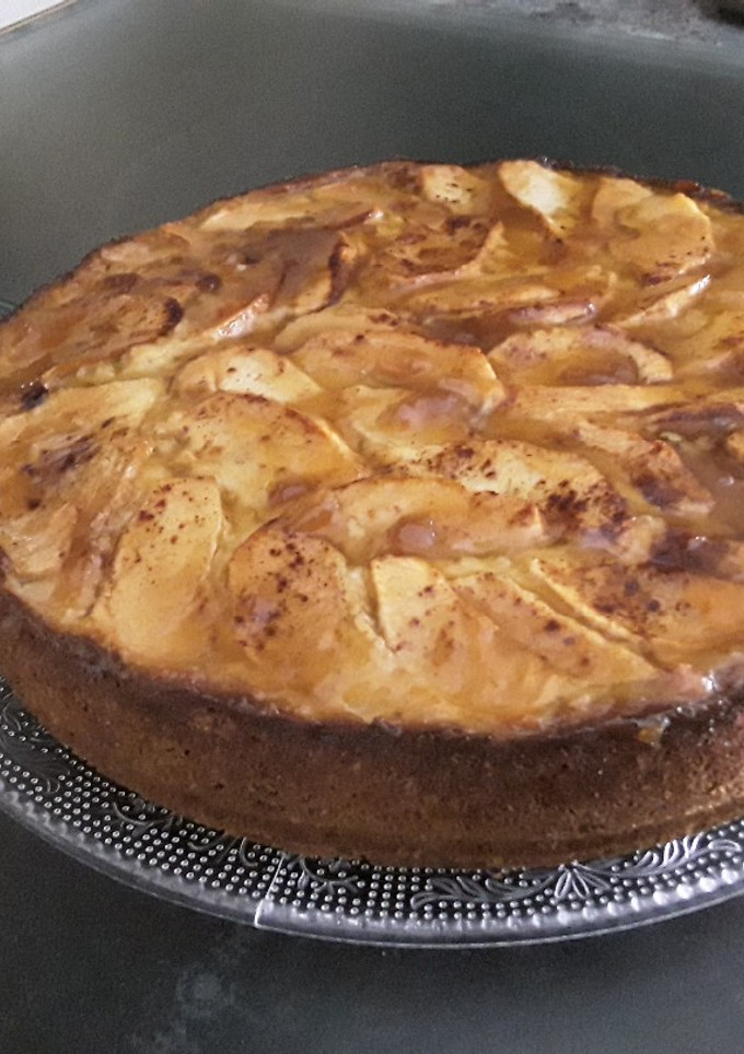 Una foto de Tarta de manzanas