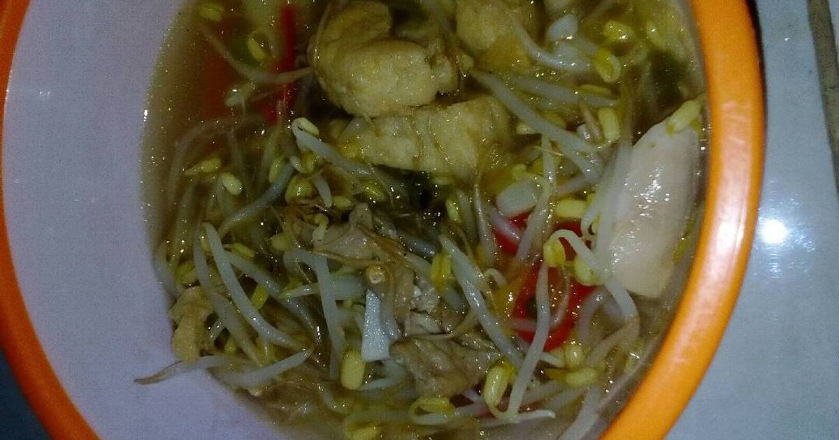 Resep Sop Tauge Tahu Oleh Windhaherjind Cookpad