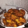 Buñuelos de cebolla y morrón