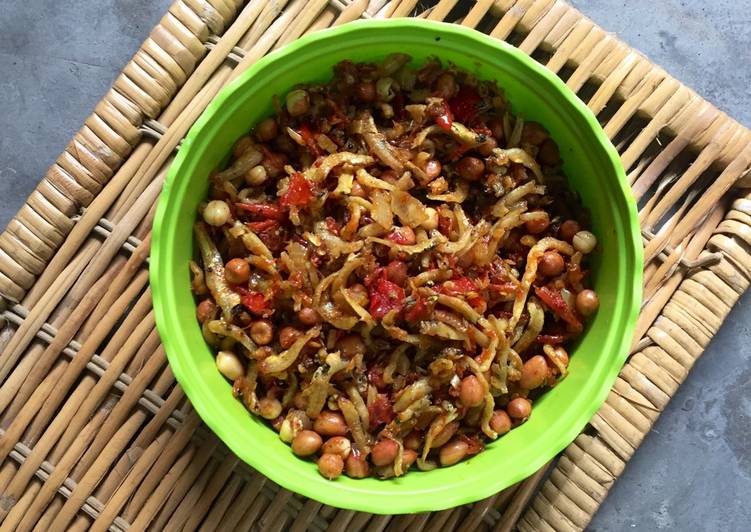 Resep masakan Balado Teri dan Kacang 🥜 | Cara Bikin Balado Teri dan Kacang 🥜 Yang Enak Banget