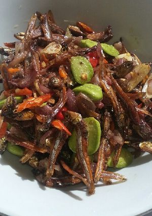 Foto resep Sambal teri pete