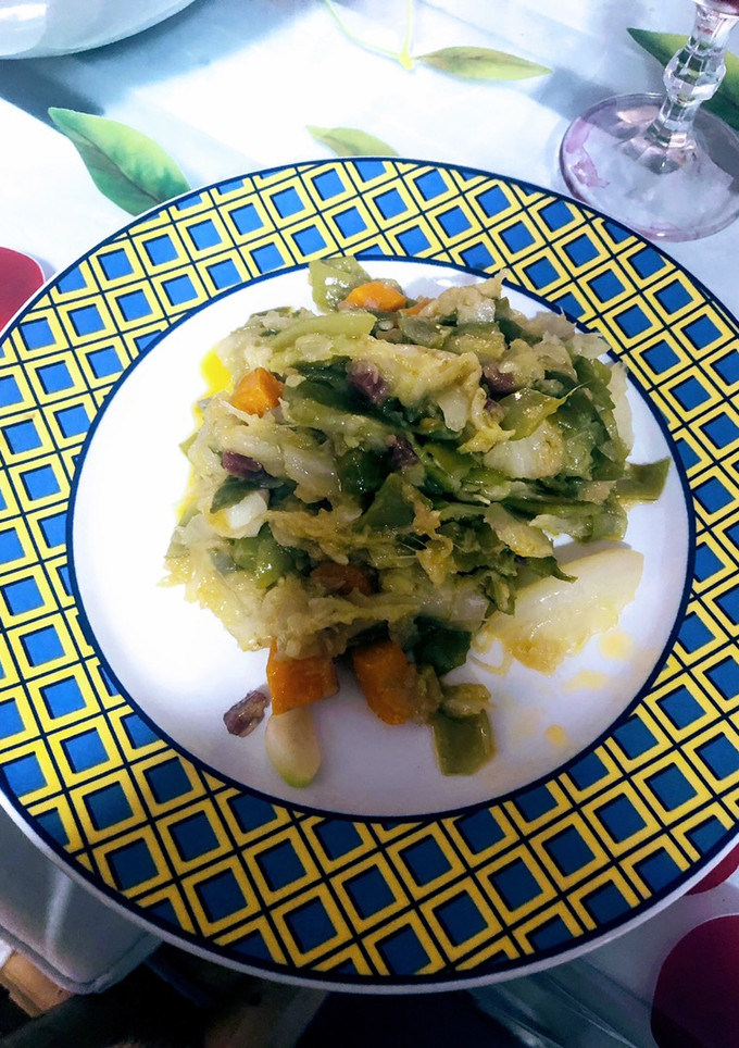 Una foto de Menestra de verduras de aprovechamiento