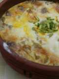 Sweet pumpkin with cooking cream