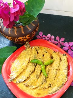 পাবদার সর্ষে পোস্ত ঝাল (pabdar sorshe posto jhal recipe in bengali) রেসিপির প্রধান ছবি