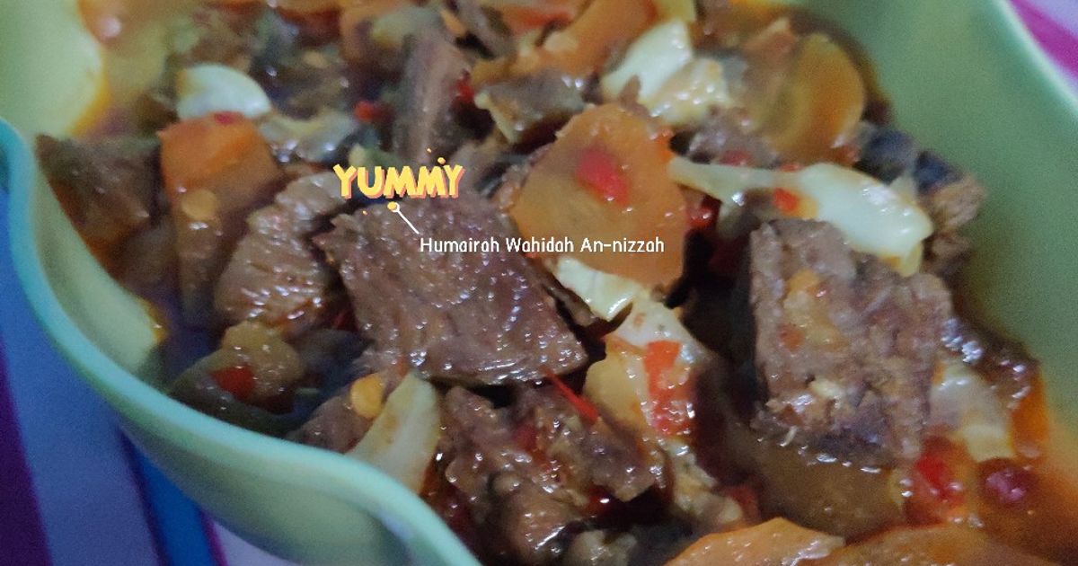 Resep Rica Beef Veggie oleh Pawon Yusra - Cookpad