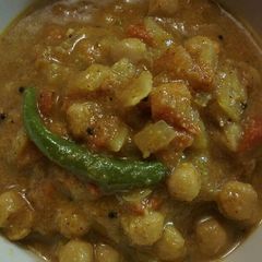 A picture of Channa masala.