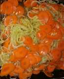 Ensalada de pepino con zanahoria