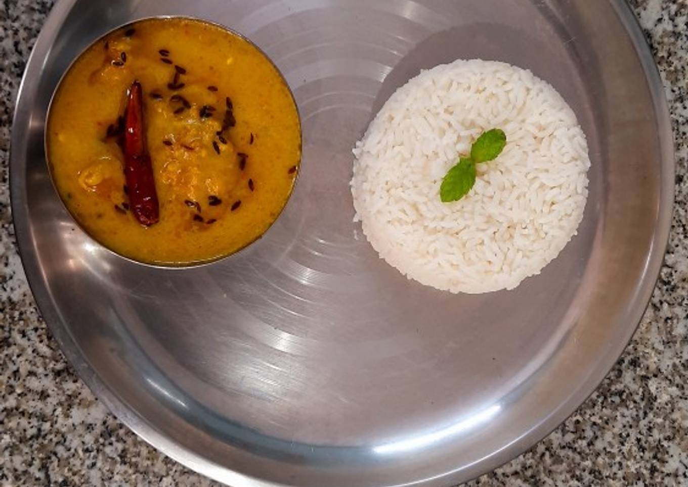 Kadhi-Chawal