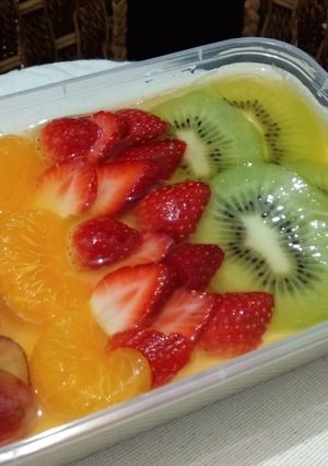 Foto resep Puding sutra buah