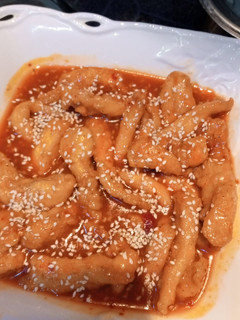A picture of Dragon chicken.