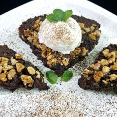Chocolate Walnut Brownie A picture of Chocolate Walnut Brownie.